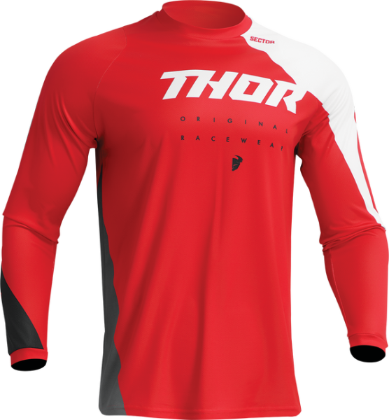 Tricou Thor Sector Edge Red/White-2