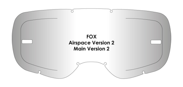 Lentila Airscreen Fox AirSpace/Main V2-1