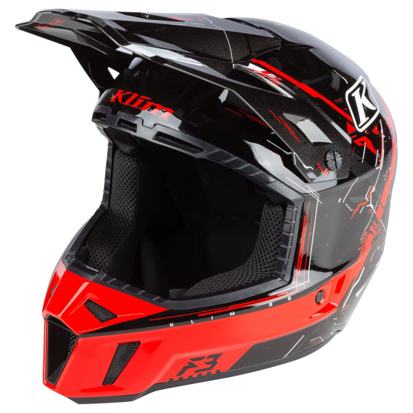 Casca Klim F3 ECE Stark Strike Orange-26