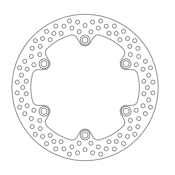 Halo Series Rear Rotor Stainless Steel