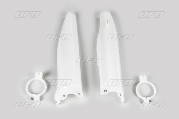 Fork Guards For Suzuki White