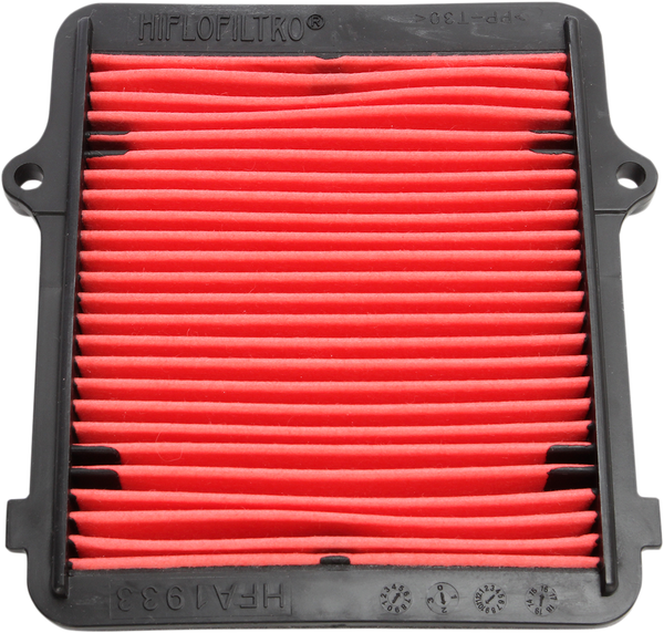 Air Filter Motorcycle Application Red