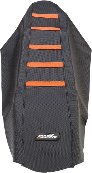 MOOSE RACING Seat Cover Ribbed Ktm Or Black 