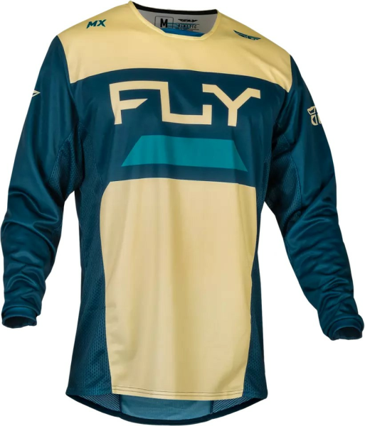 Combo Echipament Mx/Enduro Fly Kinetic Ivory/Navy/Cobalt-0