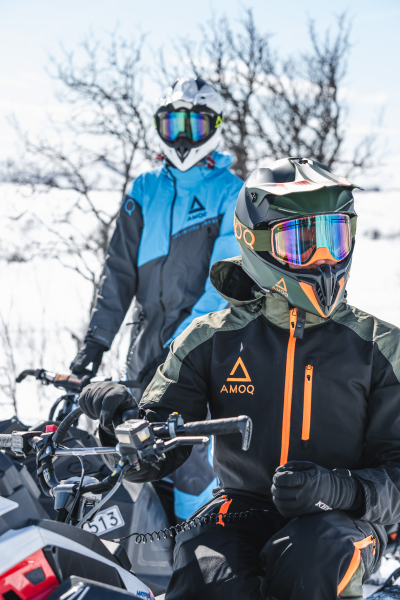 AMOQ Void V2 Monosuit Military Green/Orange XS-1