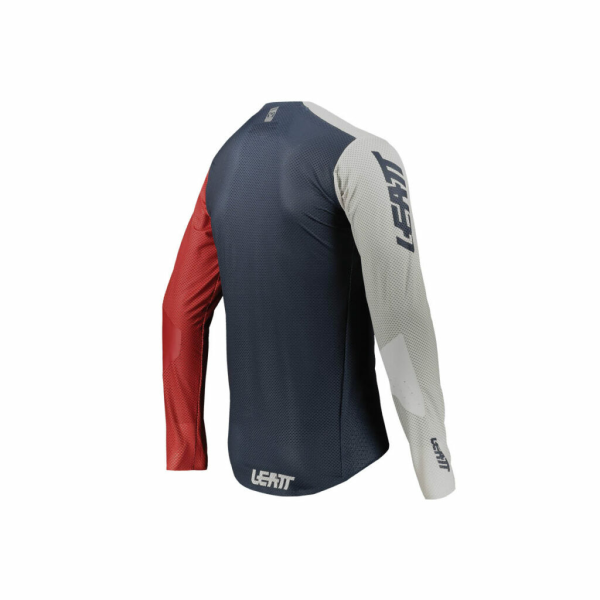 Tricou Copii MTB Leatt Gravity 4.0 Coral/Navy/White-1