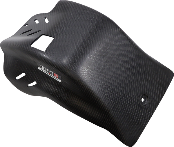 MOOSE RACING Carbon Fiber Skid Plate Black -4