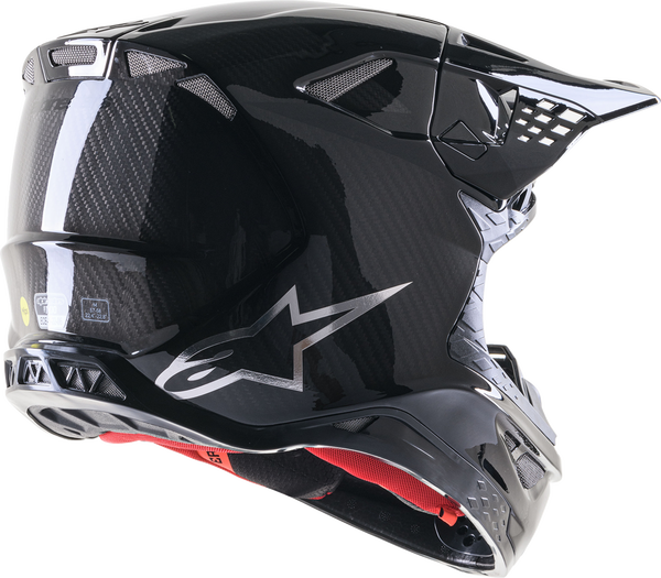 Casca Alpinestars Supertech M10 Black Carbon-2