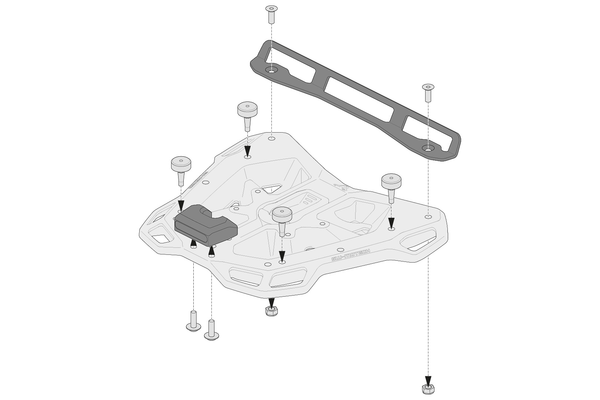 Adapter Kit For Adventure Racks Black-0