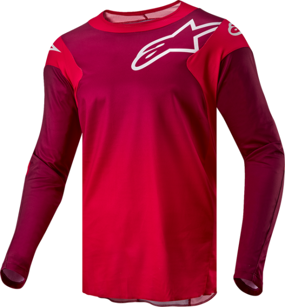 Tricou Alpinestars Racer Hoen Red-1