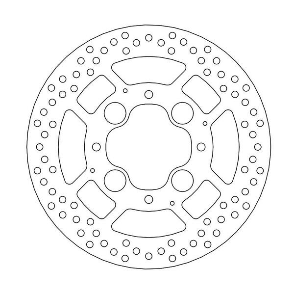 Halo Series Rear Rotor Stainless Steel