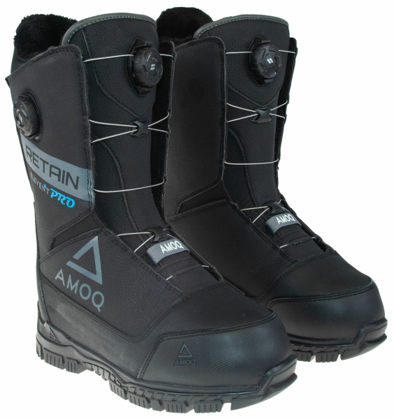 AMOQ Retain Dual Opti-Fit lacing Boots Black/Grey 41-3