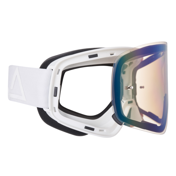 AMOQ MX Goggles Vision Magnetic Whiteout - Gold Mirror-2