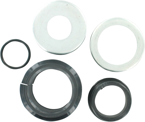 Steering Stem Bearing Kit Black, Chrome