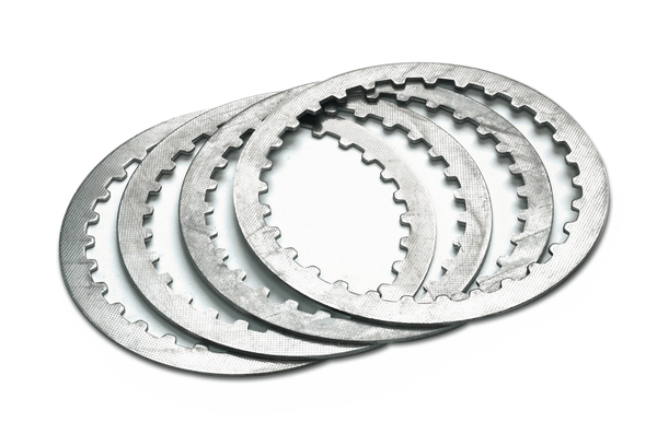 Clutch Steel Drive Plate Kit Silver-0