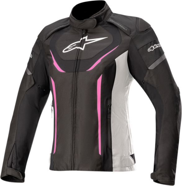 Women's Stella T-jaws V3 Waterproof Riding Jacket White, Pink, Black -3