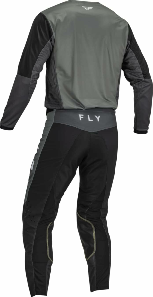 Combo Echipament Mx/Enduro Fly Kinetic Jet Gri/Gri Inchis/Negru-1