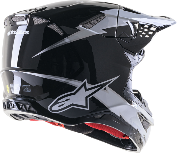 Casca Alpinestars Supertech M10 Ampress Black/White-2