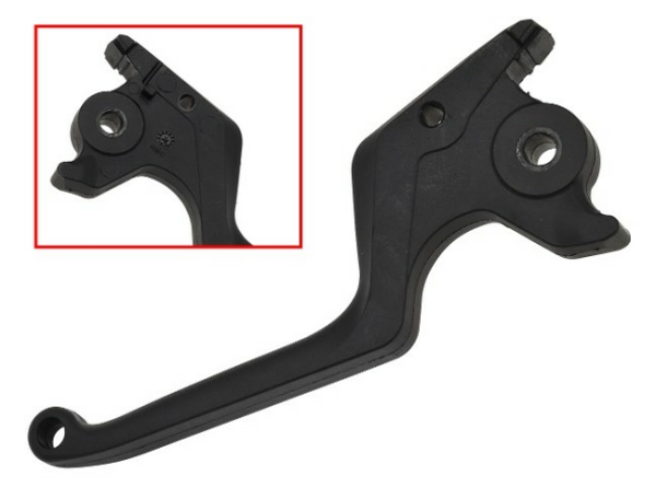 Sno-X Brake lever and park brake lever kit, aluminum, Polaris Matryx