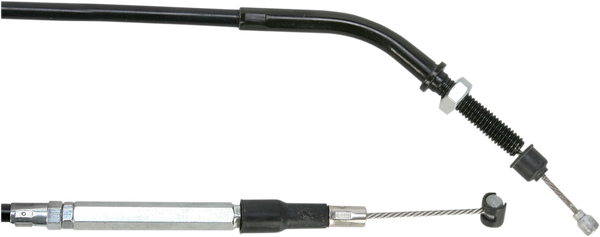 Black Vinyl Clutch Cable Black-0