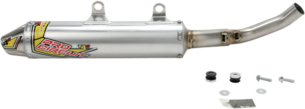 T-4 Slip-on Silencer For Atv Brushed