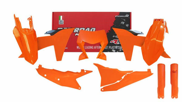 Kit Plastice RACETECH KTM 2024 KTM EXC, EXC-F White-1