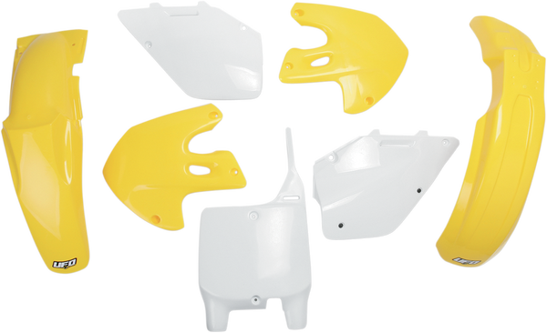 Full Body Replacement Plastic Kit White, Yellow