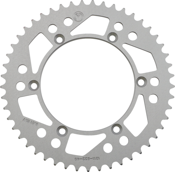 MOOSE RACING Rear Aluminum Sprocket Silver -08037408307a5fedc25f22ce0dd02c59.webp