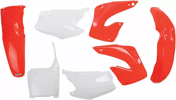 Full Body Replacement Plastic Kit Red, White-2