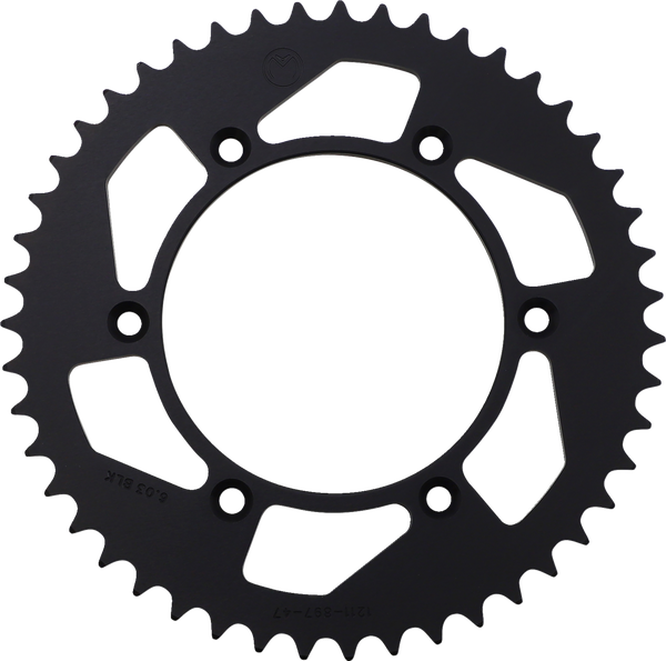 Rear Aluminum Sprocket Black-0