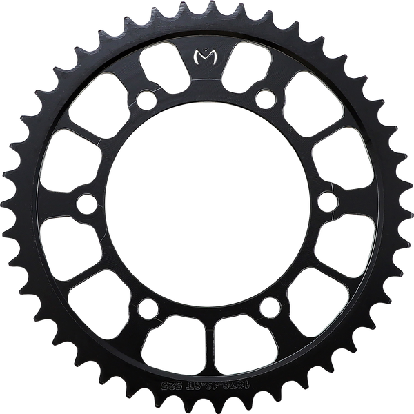 MOOSE RACING Steel Rear Sprocket Black, Zinc Plated -0