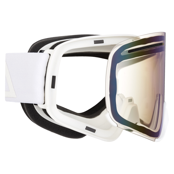 AMOQ Vision Vent+ Magnetic Goggles Whiteout - Gold Mirror-0