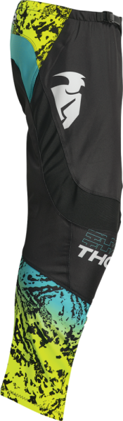 Pantaloni Copii Thor Sector Atlas Acid/Black/Teal-6