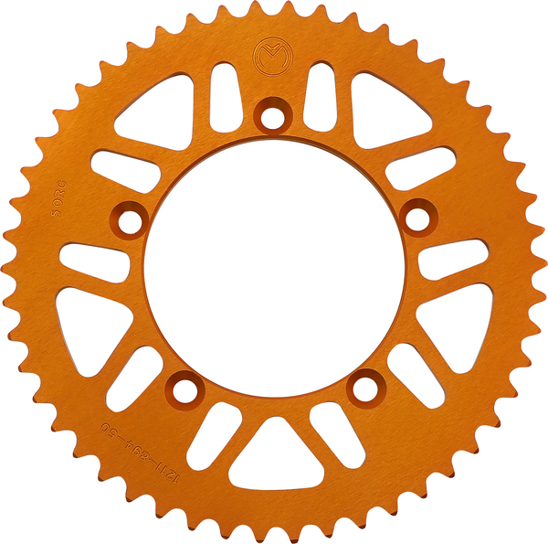 Rear Aluminum Sprocket Orange -0