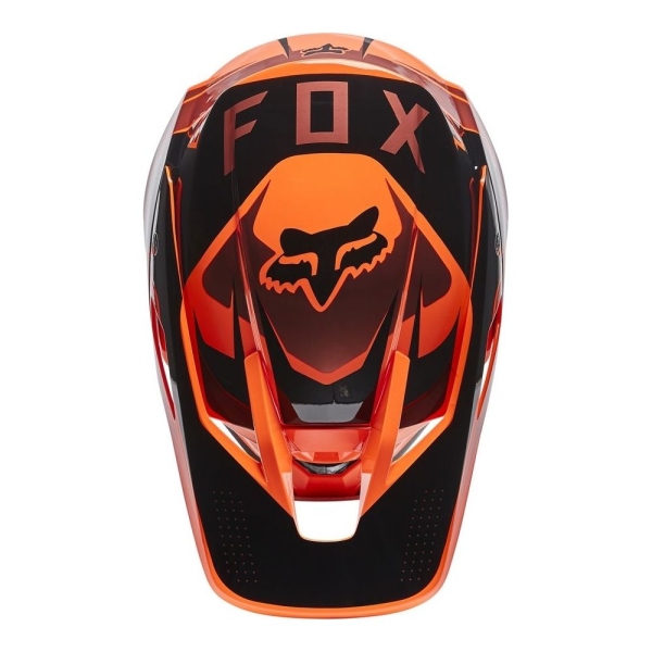 Casca Fox V3 RS Mirer ECE FLO Orange-3