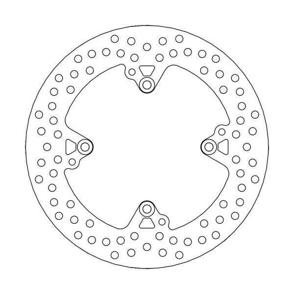 Halo Series Rear Rotor Stainless Steel