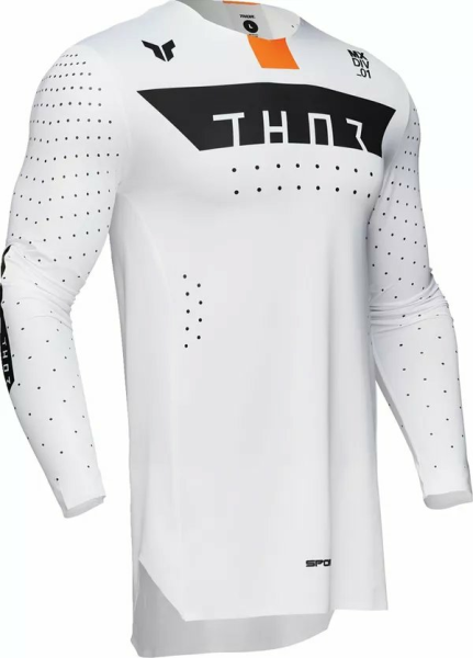 Tricou Enduro Thor Sportmode Rogue White-2