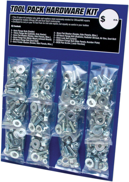 Tool Pack Hardware Kit Silver-0