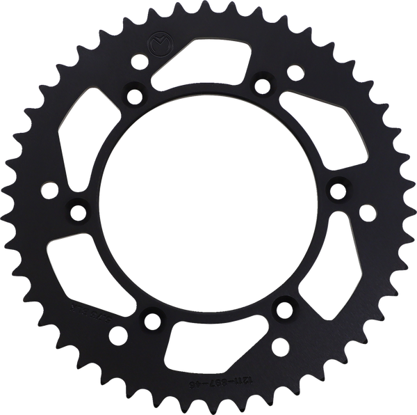 MOOSE RACING Rear Aluminum Sprocket Black 