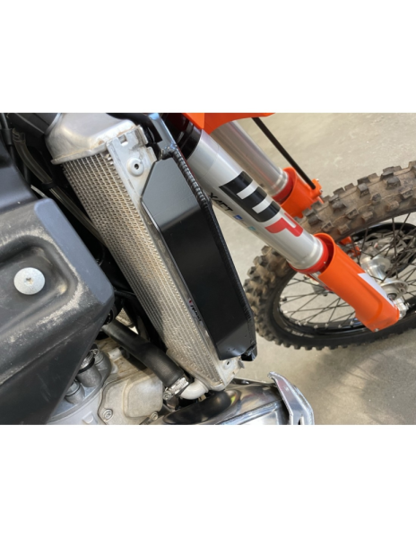 Protectii radiator P-Tech KTM TBI 250/300 2024 aluminiu-2