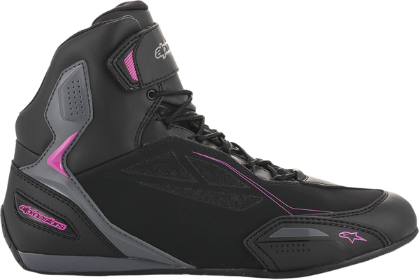 Ghete dama Alpinestars Stella Faster-3 Drystar Black/Pink-4