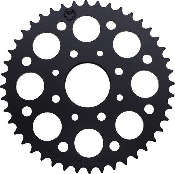 MOOSE RACING Rear Aluminum Sprocket Black -0