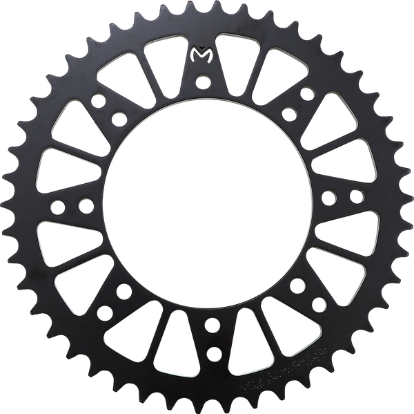 MOOSE RACING Steel Rear Sprocket Black, Zinc Plated -0