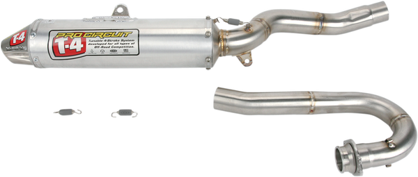 T-4 Exhaust System Silver