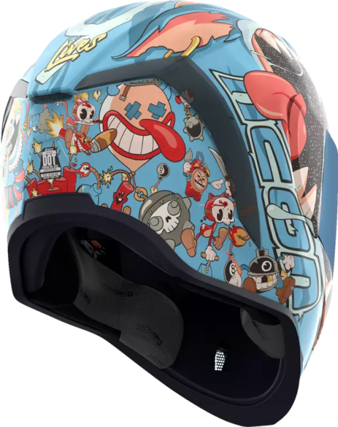 Airform Nine Lives Helmet Blue -21