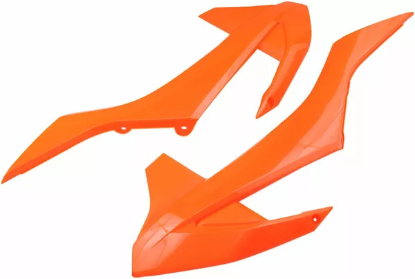 Replacement Radiator Shrouds Orange-1