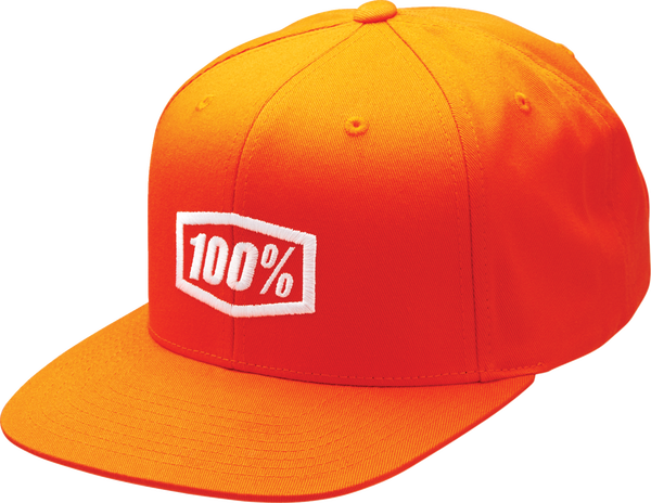 Youth Icon Snapback Hat Orange 