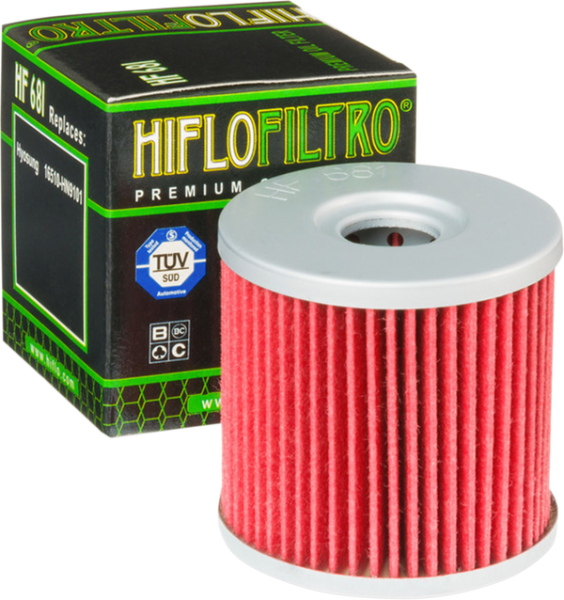 Premium Oil Filter Red