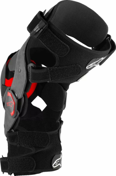 Alpinestars Supertech Rk-10 Plasma Knee Braces Black, Red -0