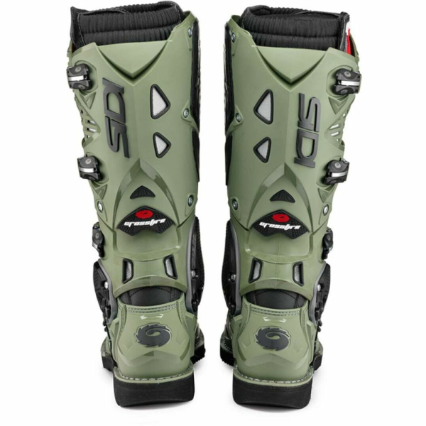 Cizme Mx/Enduro Sidi Crossfire 3 Army/Black-9